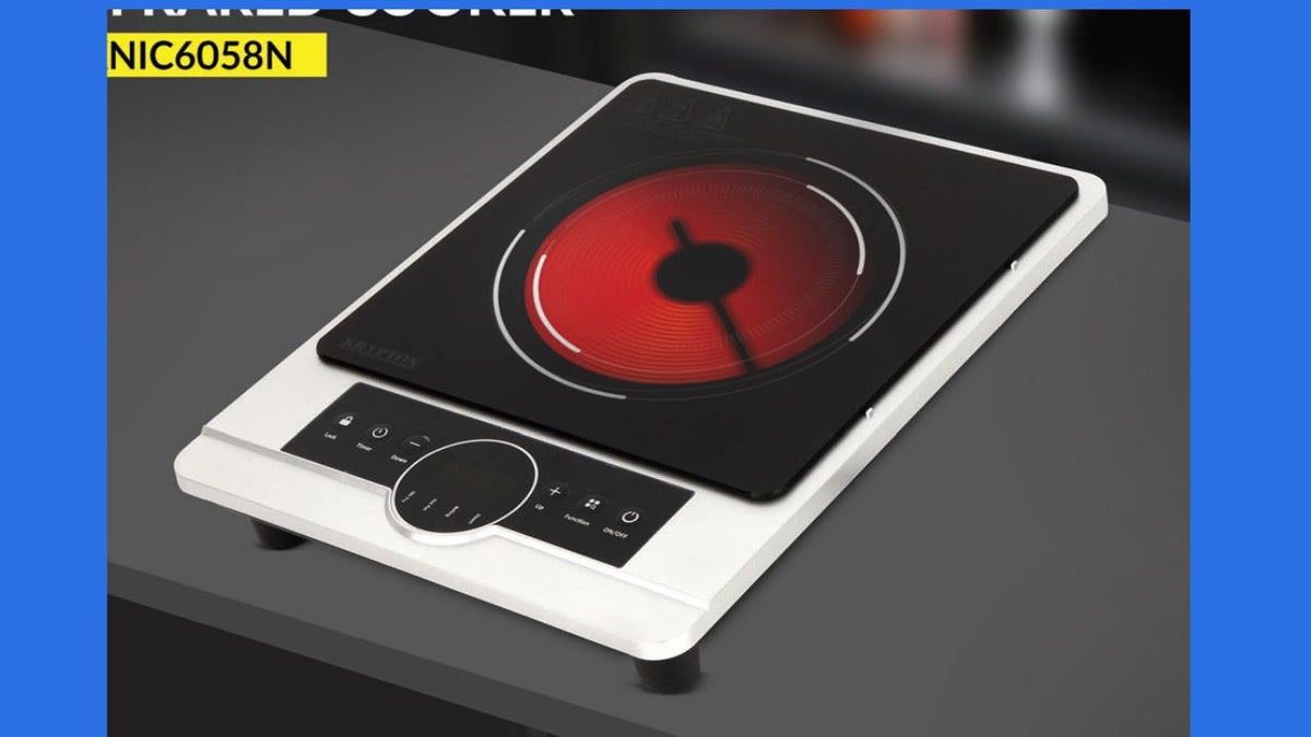 DIGITAL INFRARED COOKER  / Cuisinière infrarouge numérique