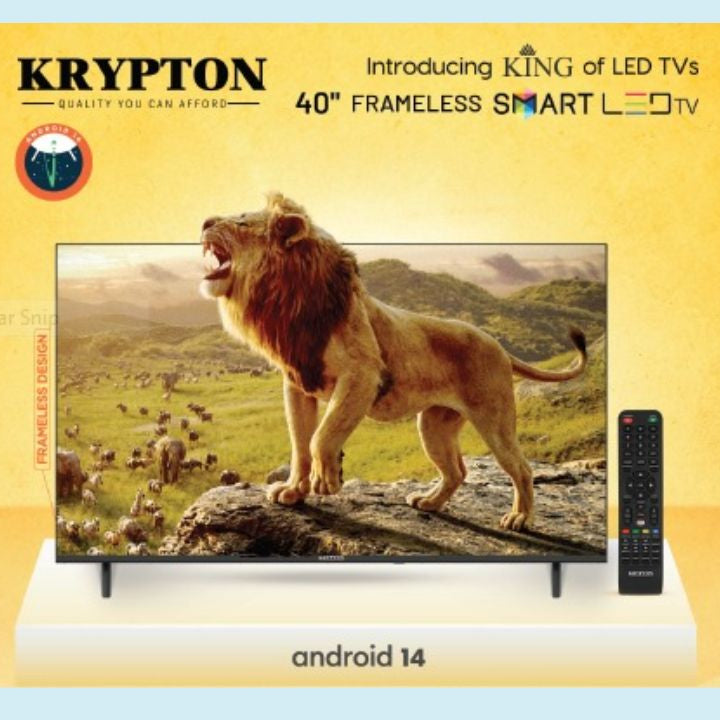 KRYPTON [ANDROID14]Introducing KING of Led TV 40" frames SMART LED TV.Découvrez le ROI des téléviseurs LED