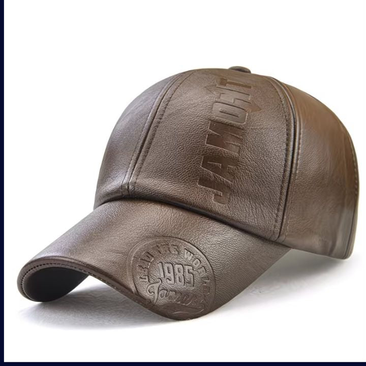 Quality PU Leather Baseball Cap