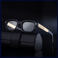 ReeXunky /1pc Unisex Vintage Square Fashion Glasses Frame for Men and women