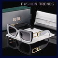 OUTU Retro Casual Fashion Square Frame Men'S Glasses