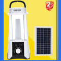 Rechargeable lantern with solar panel / Lanterne rechargeable avec panneau solaire