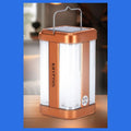 Rechargeable Emergency light with solar panel /Lampe d’éclairage d’urgence rechargeable avec panneau solaire