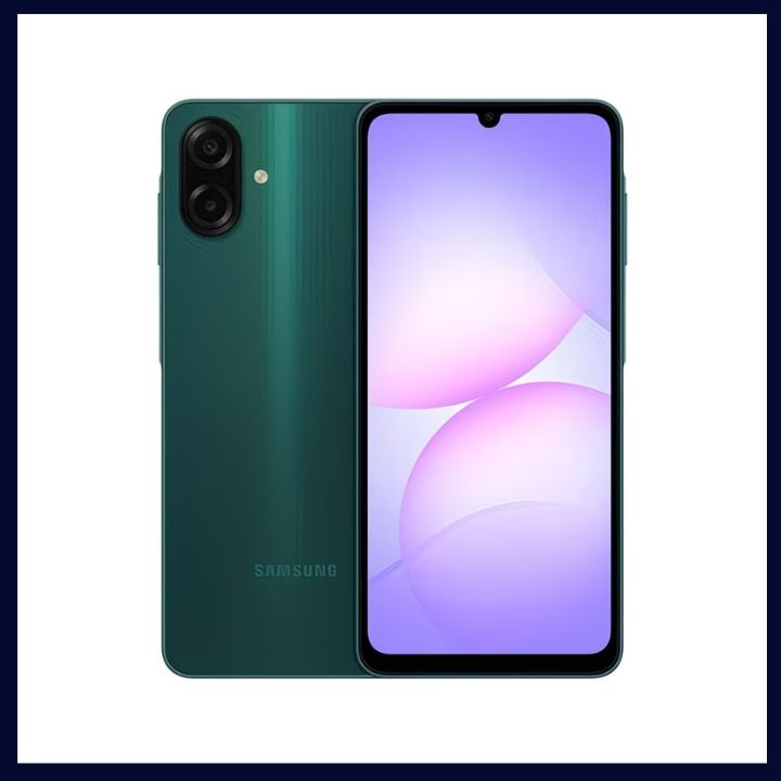 PHONE SAMSUNG The phone is the Samsung Galaxy A07