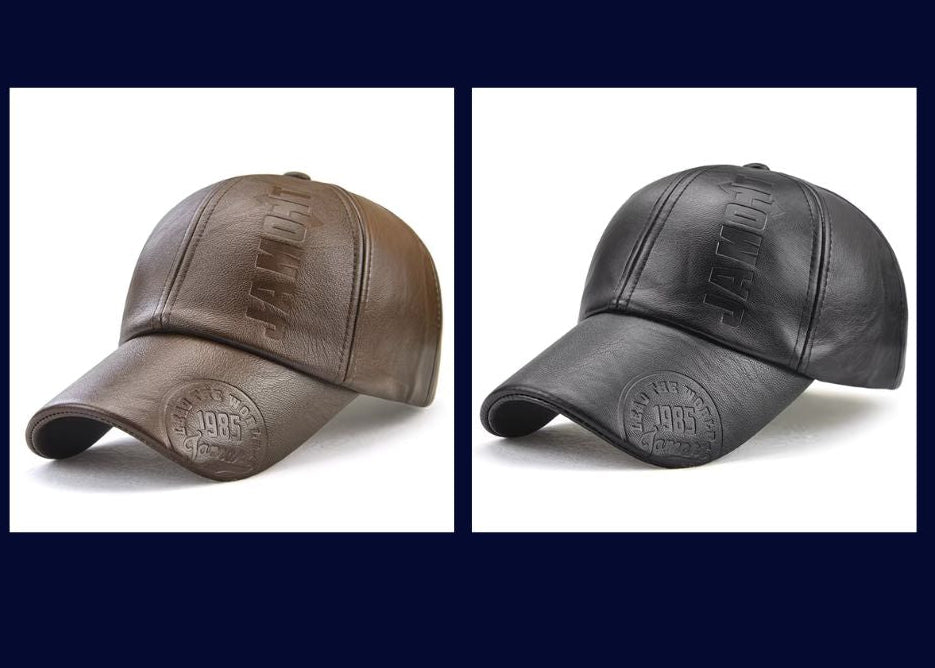 Quality PU Leather Baseball Cap