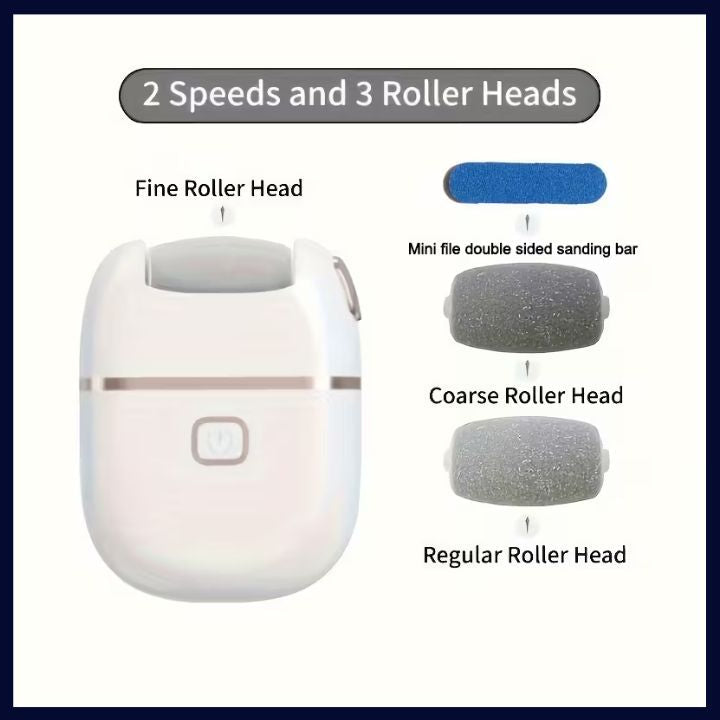 Rechargeable Electric Sharpening Stone, 3 Interchangeable Heads,