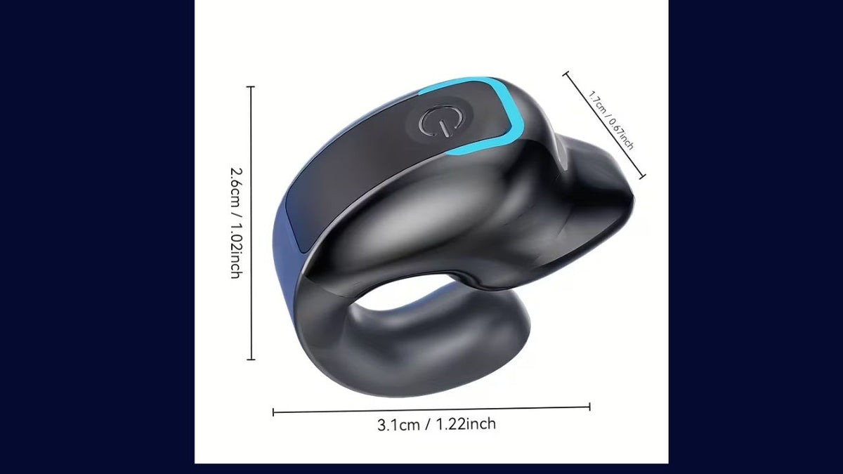Wireless Open-Ear Clip-On Headphones with Long Battery Life,