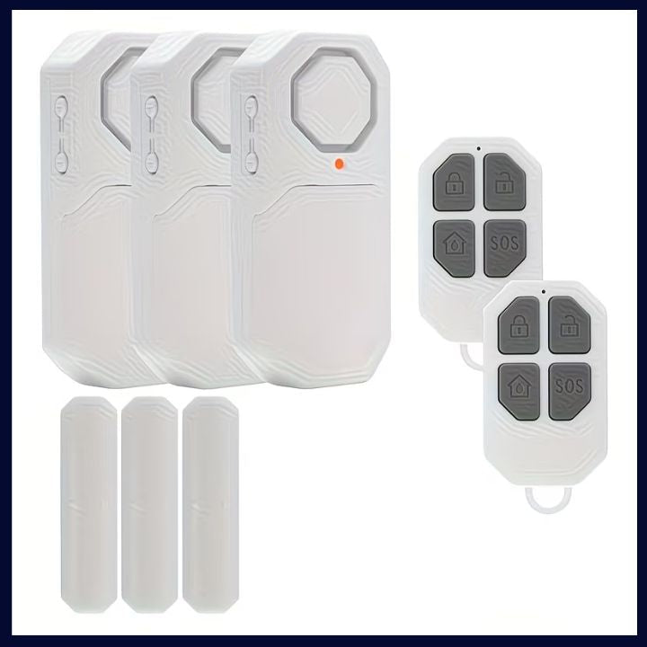 Door & Window Alarm System with Remote Control