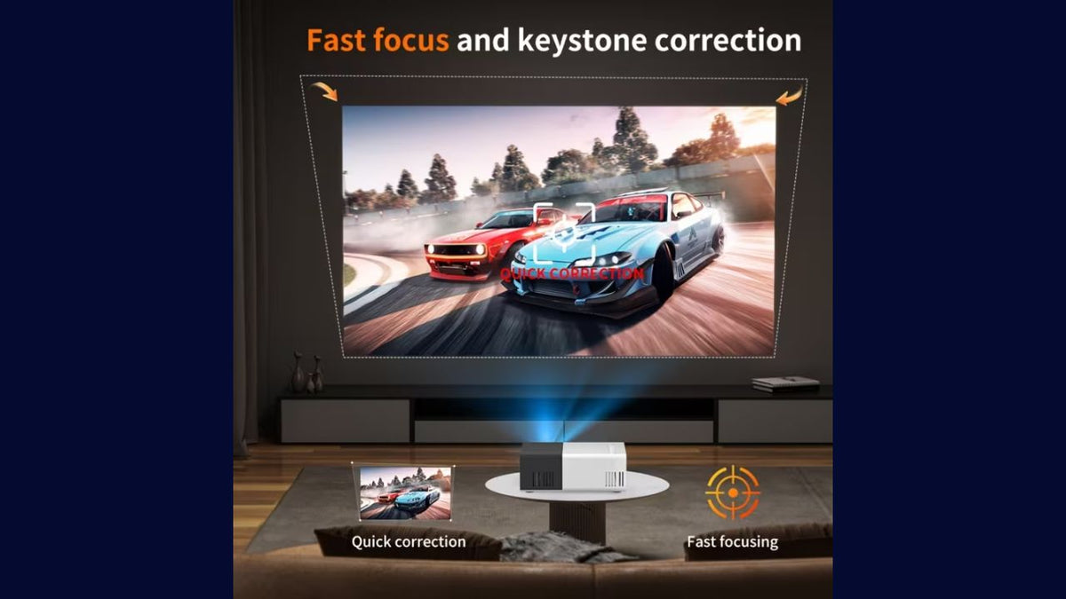 1080P Mini Portable Projector, Local