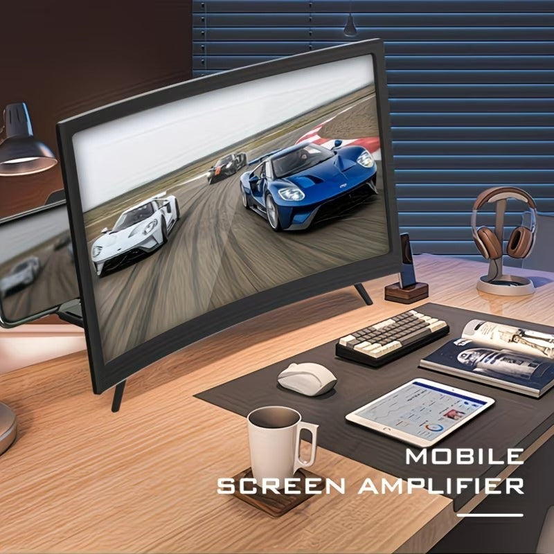 New 45.72 cm Curved Screen Mobile Phone Screen Amplifier