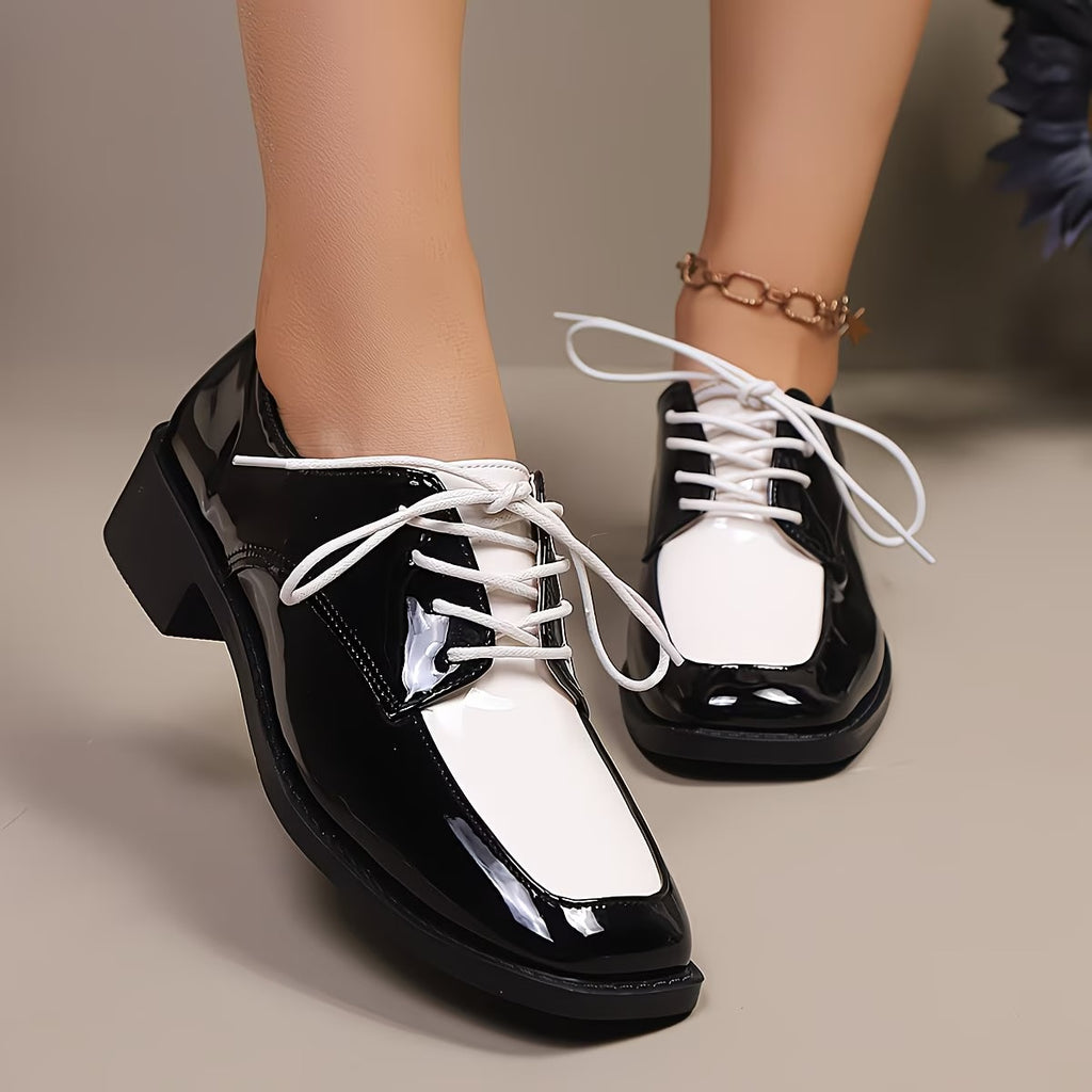 Women'S Loafers, Lace-Up Design, Casual And Fashionable,