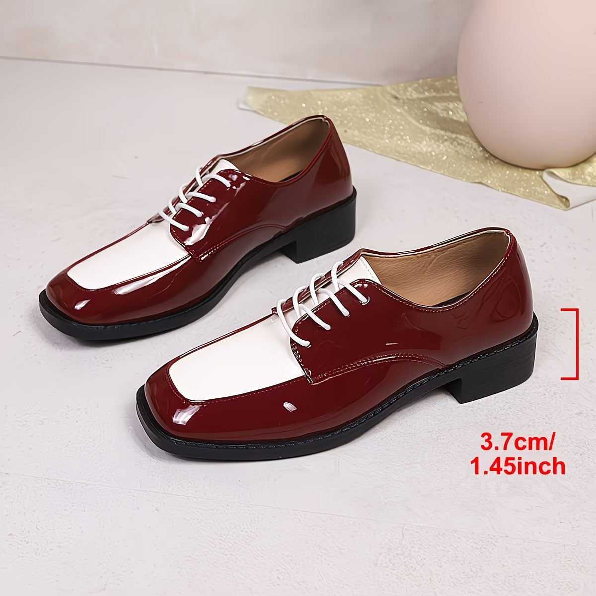 Women'S Loafers, Lace-Up Design, Casual And Fashionable,