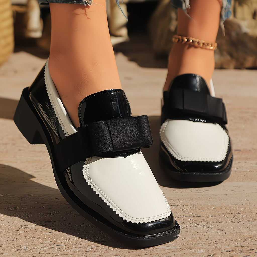 Retro British Style Small Shoes Women'S Spring And Autumn New