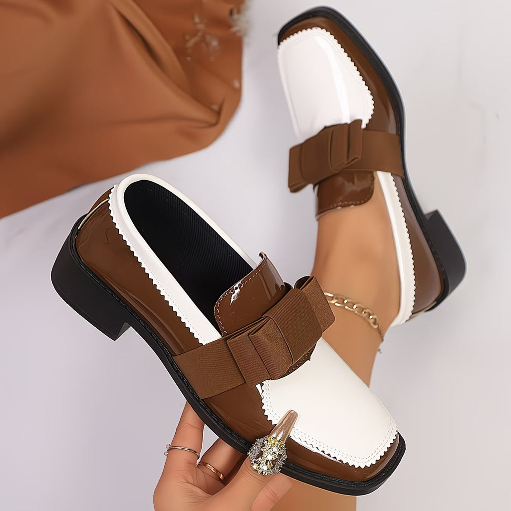 Retro British Style Small Shoes Women'S Spring And Autumn New