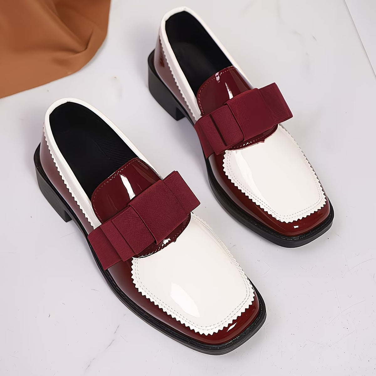 Retro British Style Small Shoes Women'S Spring And Autumn New
