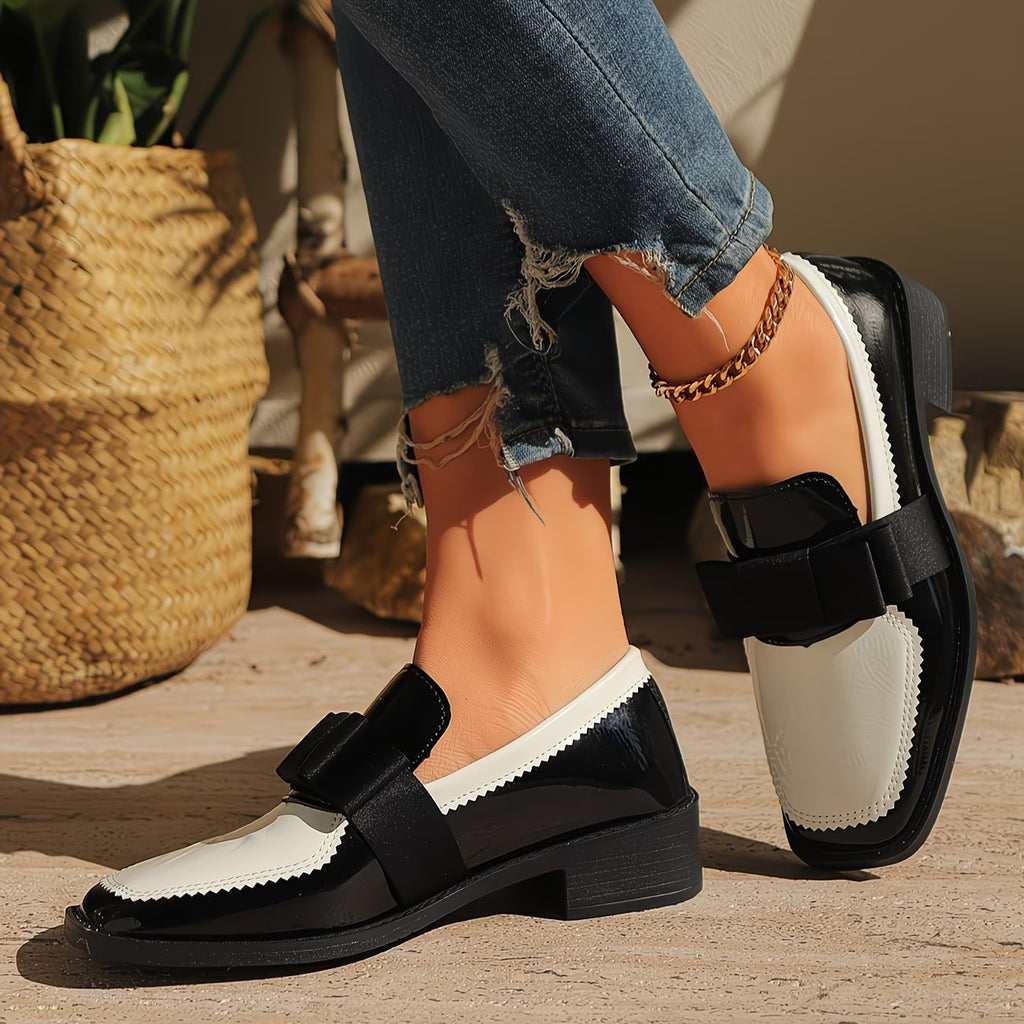 Retro British Style Small Shoes Women'S Spring And Autumn New