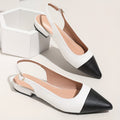 Ladies' Slip-On Faux Low-Heeled Shoes -