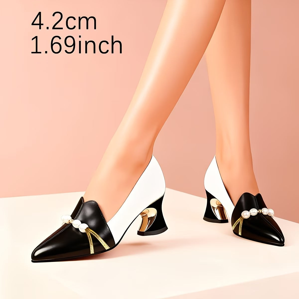 Women's Chunky Heel High-Heeled