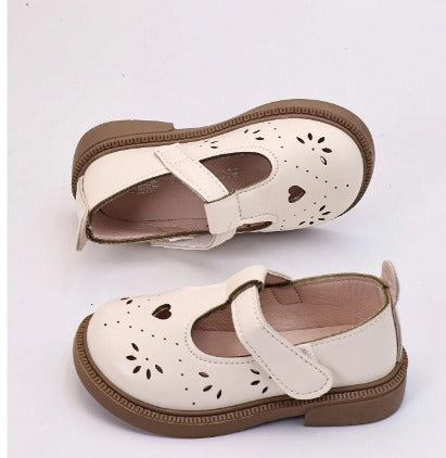 Girls' Original  Loafer T-Strap Shoes 2025 Spring/Autumn New Style Little Girl Baby Children Princess Shoes