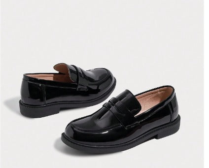 College Style Boys' Flat Student Shoes
