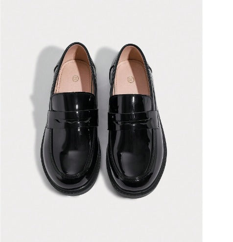 College Style Boys' Flat Student Shoes