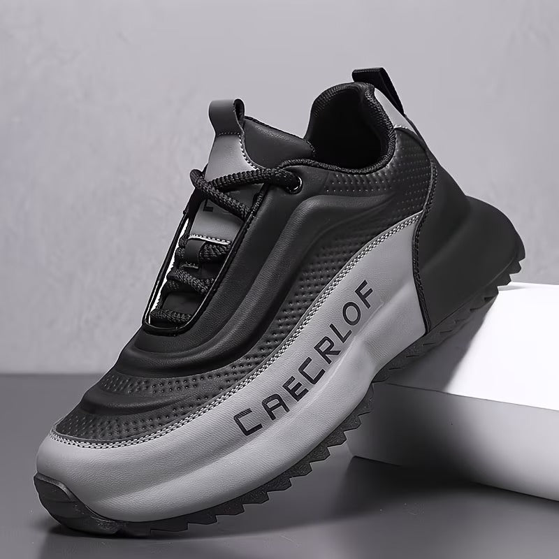Men's Casual Lace-Up Walking Shoes,