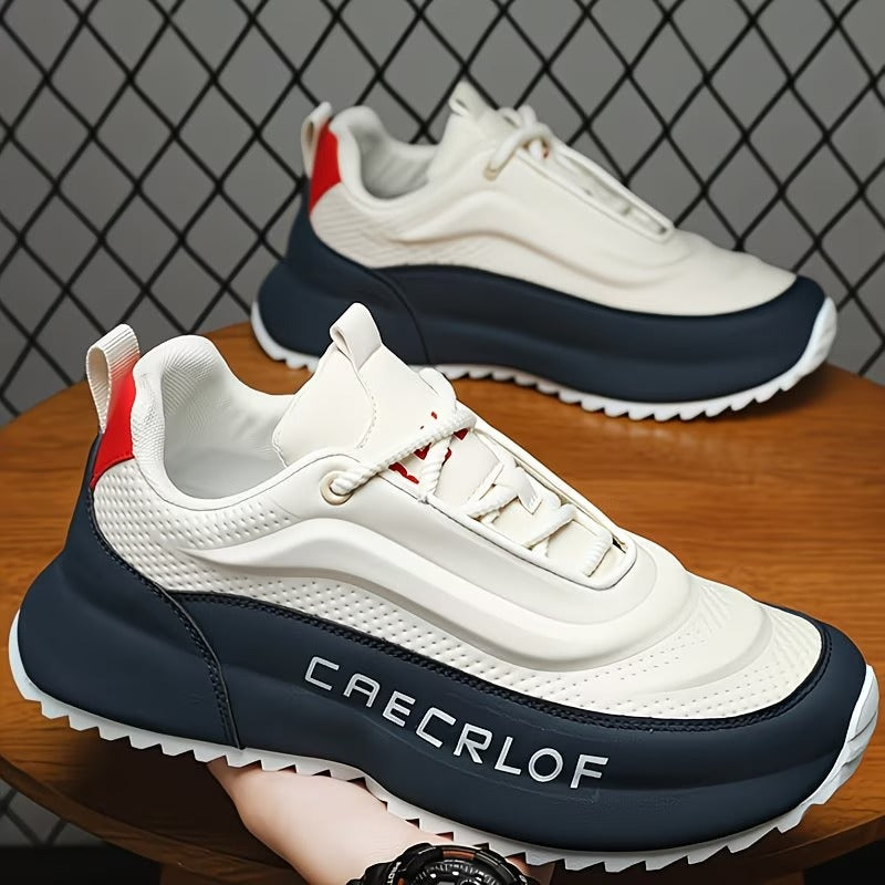 Men's Casual Lace-Up Walking Shoes,