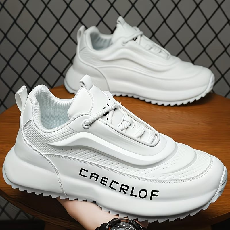 Men's Casual Lace-Up Walking Shoes,