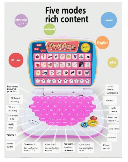 Children Learning Tablet Computer EARLY LEARNING