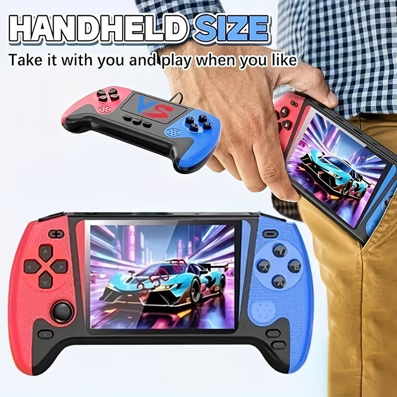 High-Definition Screen Retro Game Console, Rechargeable